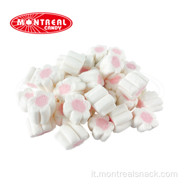 Dolci fiori forma caramella di cotone marshmallow caramelle